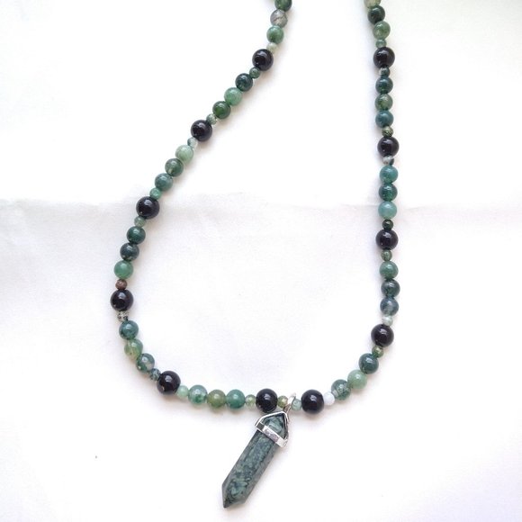 Mother & Maiden Original Other - Element Necklace: Mossy Caverns